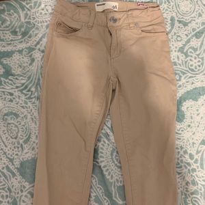 Garage mid rise khakis!